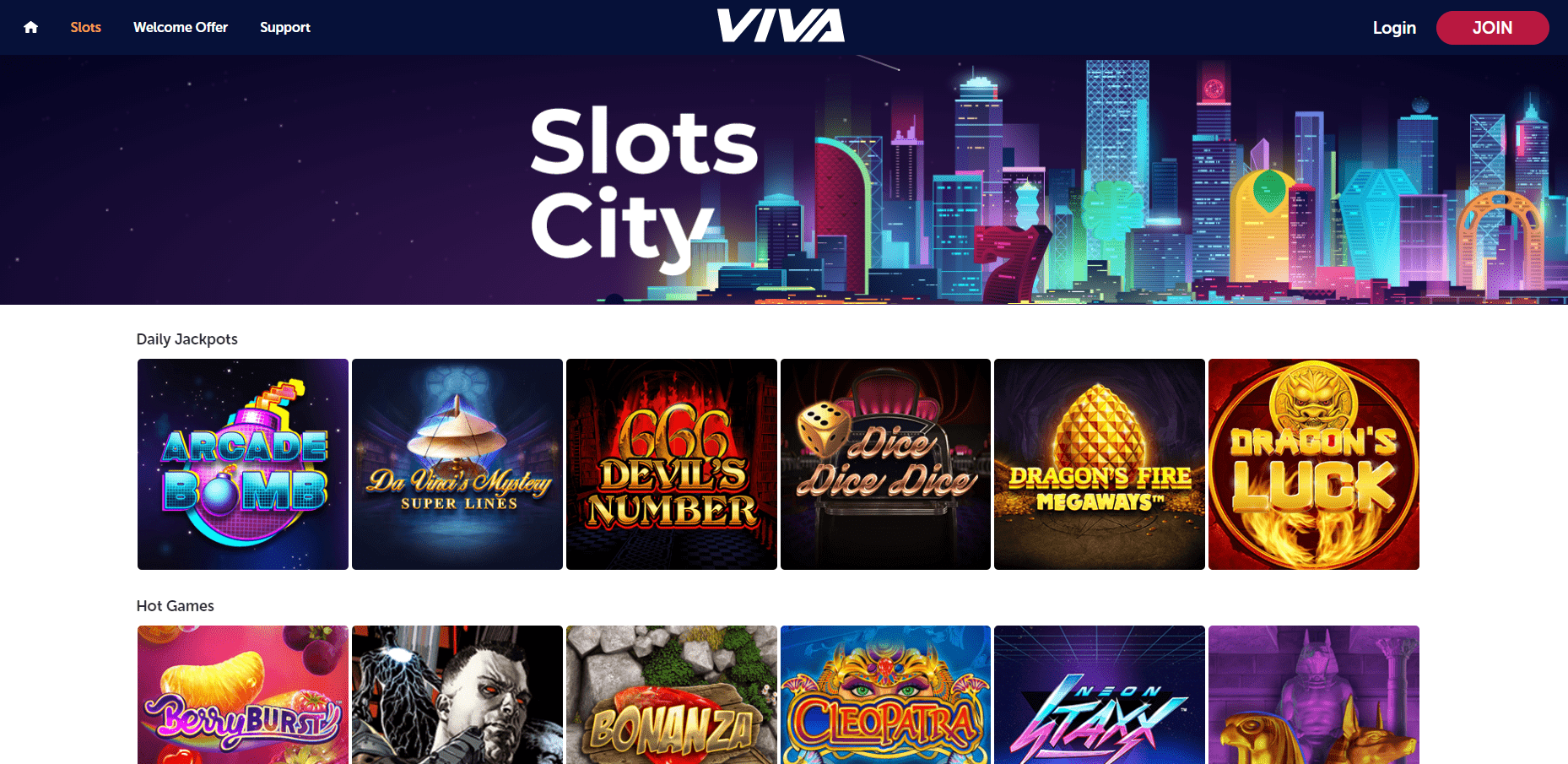  Viva Slots Desktop
